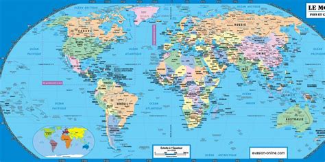 Carte Du Monde Avec Vrai Echelle - Communauté MCMS