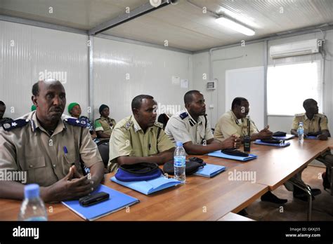 Senior Somali Police Officers Attend A Six Day Station Commanders Training Held In Mogadishu