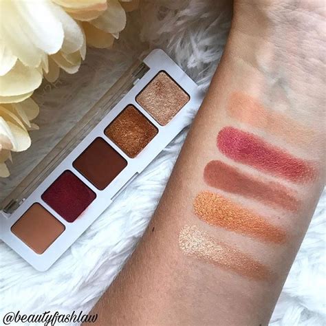 Natasha Denona Mini Sunset Palette Swatches Sunset Palette Kiss