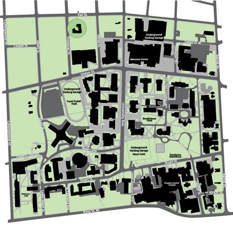 Queens University Campus Map