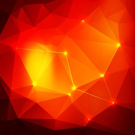 Abstract Shiny Red Polygon Background 257078 Vector Art At Vecteezy