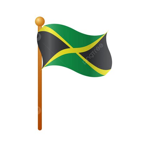 Jamaica Flag Jamaica Flag Jamaica Day Png And Vector With