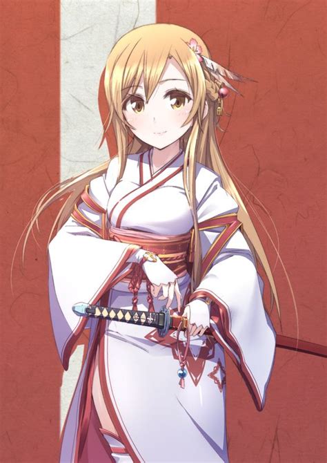 Cute Kimono Outfit Weekly Asuna Swordartonline