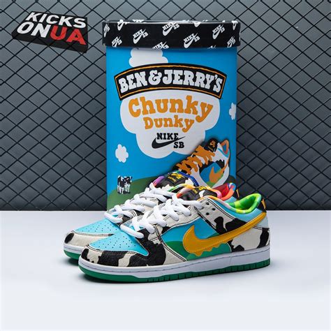 Ben And Jerrys X Dunk Low Sb Chunky Dunky Special Ice Cream Box Size