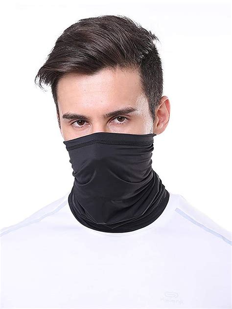 Breathable Stretch Face Mask Neck Gaiter Scarf Bandana Walmart Com