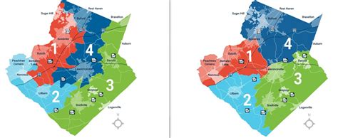 In Gwinnett Local Redistricting Spurs Debates About Demographic And