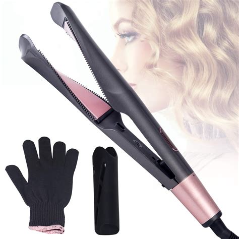 Straightening Curling Iron 2 In 1 Hair Straightener And Curler 最大43