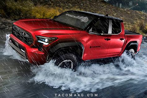 Toyota Tacoma 2024 Rục Rịch Trình Làng Bản Xem Trước Của Hilux