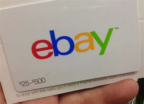 Gift cards come in an impressive range of top businesses, brands, amounts, and more. eBay | eBay, Gift Card, 1/2015 by Mike Mozart of TheToyChann… | Flickr