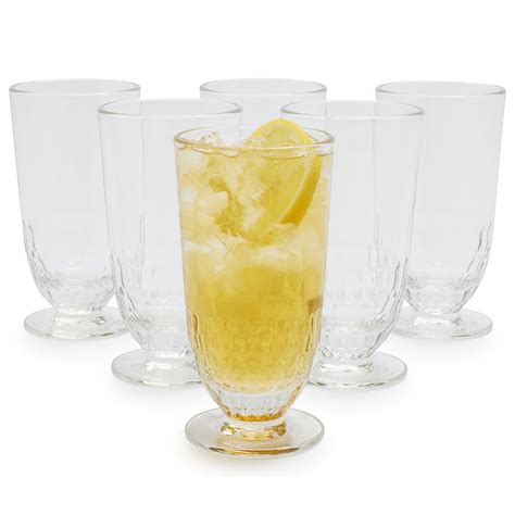 la rochère artois iced tea glasses set of 6 sur la table in 2020 iced tea glasses iced tea