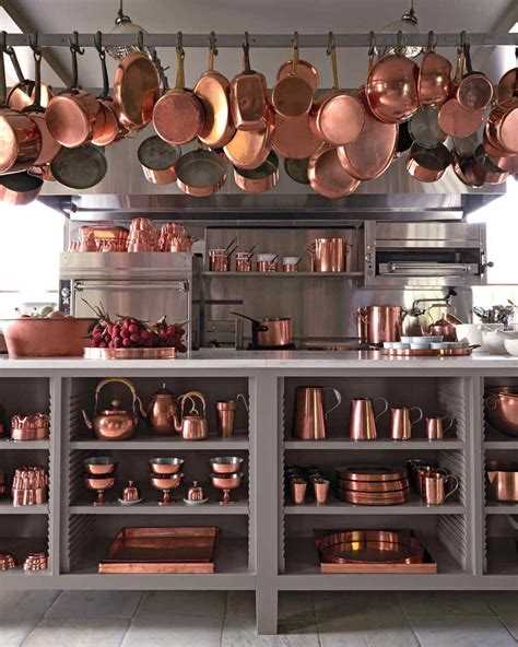 Martha And The Art Of Collecting Copper Cookware Rose Gold Kitchen