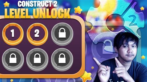 Level Select Level Lock And Unlock System Construct 2 Tutorial