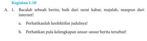 Tes acak kata dan tes pengelompokan kata. Jawaban Buku Bahasa Indonesia Kelas 8 Kegiatan 1.10 Hal 23 ...
