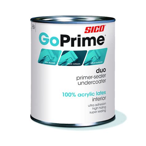 Sico Goprime Primer Sealer And Undercoat 100 Acrylic Latex 946 Ml