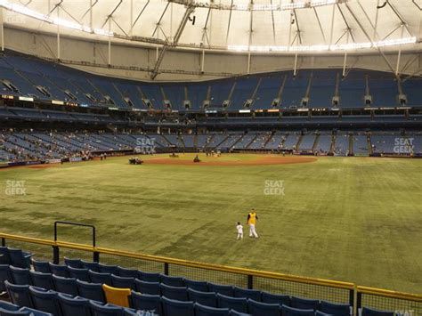 Tropicana Field Section 107 Seat Views Seatgeek