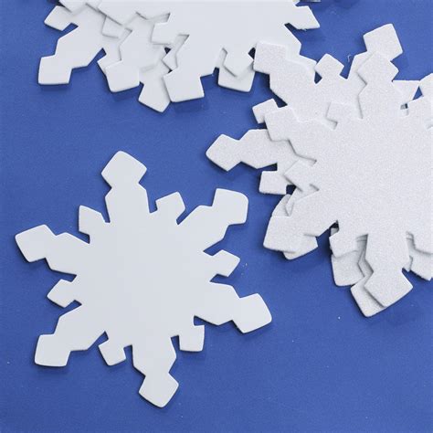 Craft Foam Snowflakes Foam Kids Crafts Craft Supplies