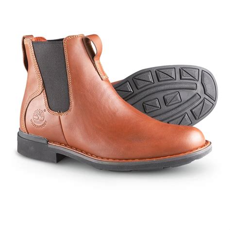 Men's Timberland® Mt. Washington Chelsea Boots, Tan - 202658, Casual ...