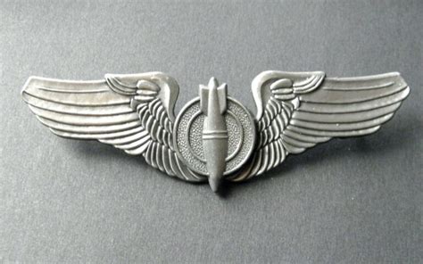 Army Us Air Force Bombardier Wings Cap Badge 31 Inches Cordon Emporium