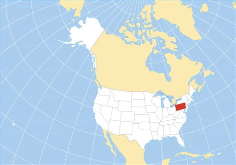 Reference Maps Of Pennsylvania Usa Nations Online Project