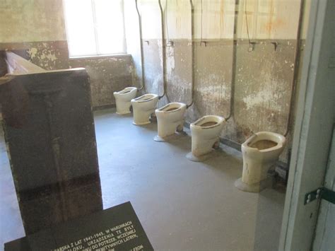 A Communal Toilet At Auschwitz Photo