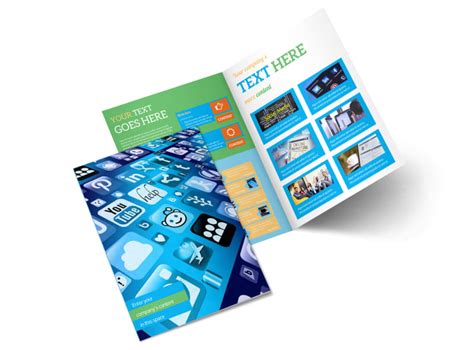 Social Media Marketing Consultants Brochure Template
