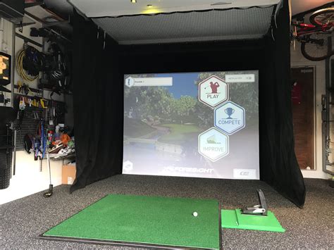 Garage Golf Simulator Homedecorations