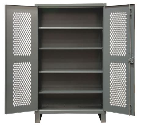Durham Mfg Heavy Duty Storage Cabinet Gray 78 H X 36 W X 24 D