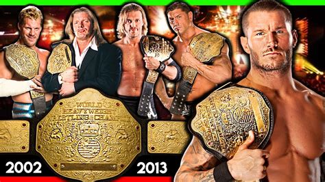 Ranking Wwe World Champions From Worst To Best 2002 2013 Youtube