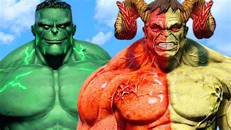Hulk Immortal Vs Half Red Lucifer Hulk Who Would Win What If YouTube