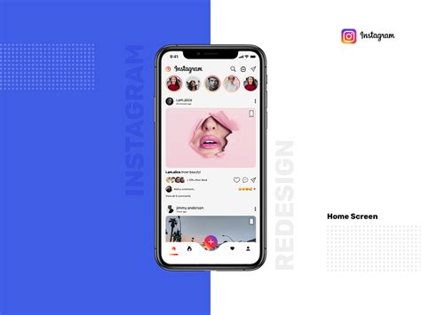 Instagram Redesign Concept Part 1 By Utsav Mistry For Alchemy Tech On