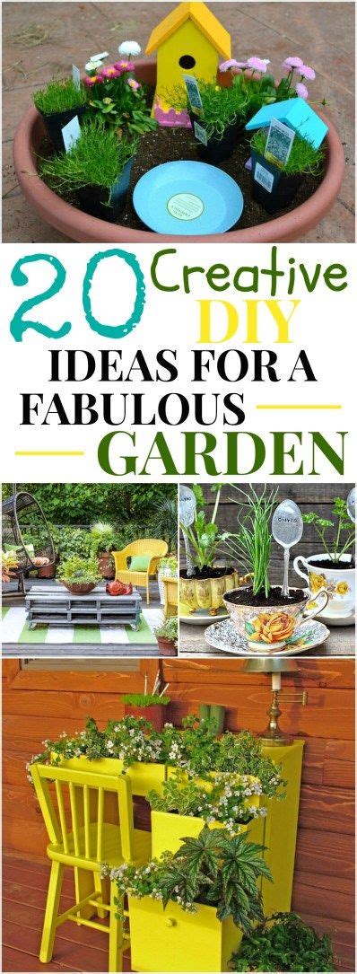 20 Creative Diy Ideas For A Fabulous Garden Kisses For Breakfast