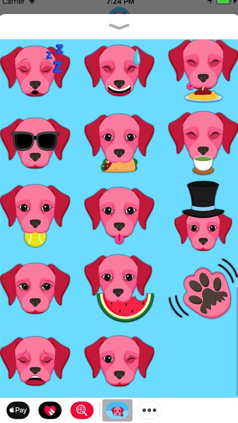 Send Your Friends Cute Valentines Day Labrador Retriever Emojis With