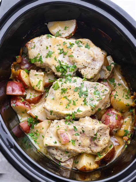 Slow Cooker Creamy Ranch Pork Chops Daily Recipe Share
