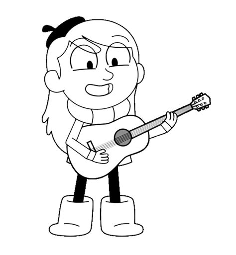 Hilda Coloring Pages Photos