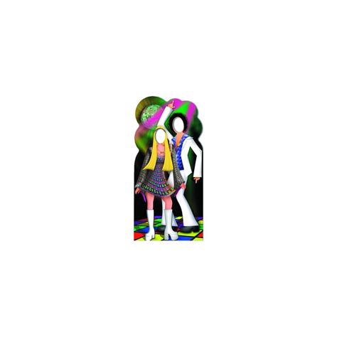 Disco Couple Stand In Lifesize Cardboard Cutout Standee On Onbuy