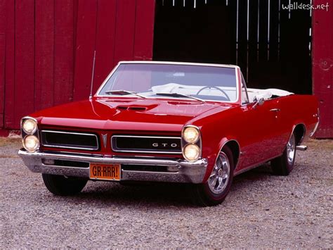 The Hottest Muscle Cars In The World 1965 Pontiac Gto Ten Fastest