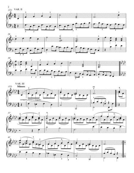 Six Variations On A Swiss Song In F Major Woo 64 By Ludwig Van