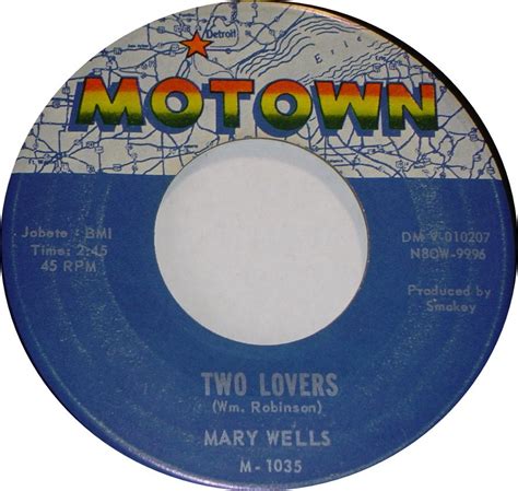 Mary Wells Two Lovers Operator Classic 62 Motown Nice