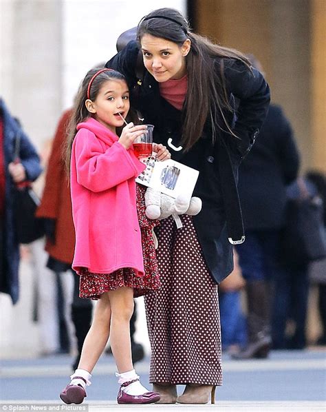 suri cruise and katie holmes wear matching headbands to the ballet daily mail online