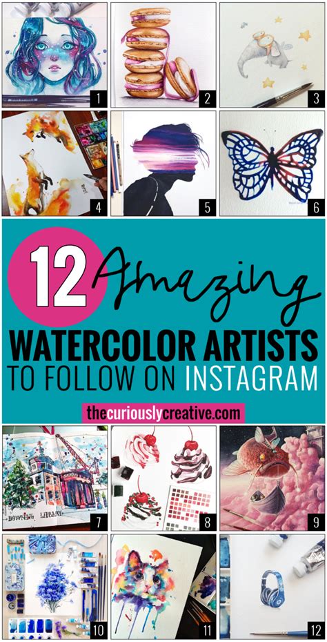 Watercolor Artists to Follow on Instagram | Watercolor artists, Marker art, Copic markers