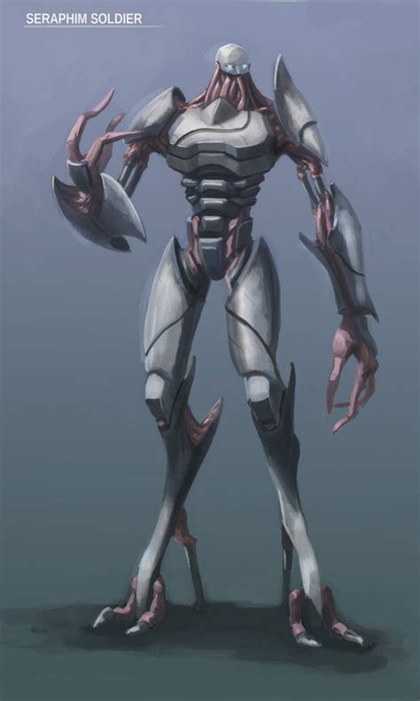 Seraphim Soldier Final By Tysho On Deviantart Sci Fi Concept Art