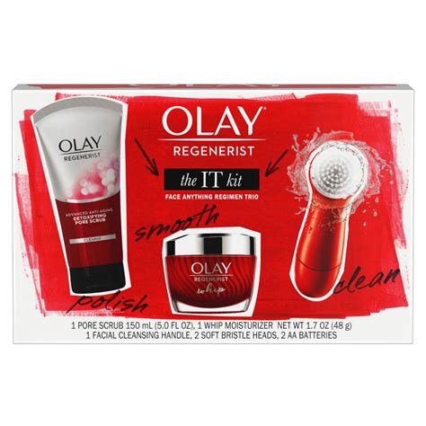 61 Value Olay Regenerist Facial Cleansing Brush Moisturizer