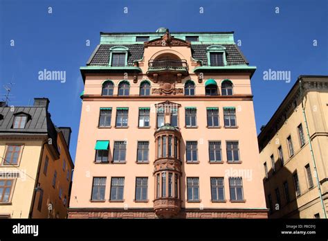 Stockholm Sweden View Of Famous Gamla Stan The Old Town Stock Photo Alamy