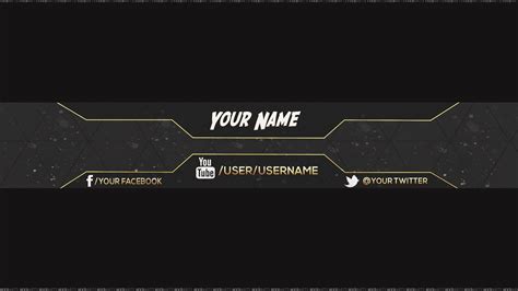 Pin On Youtube Banner Template