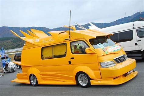 Pikavan Japanese Cars Weird Cars Custom Vans