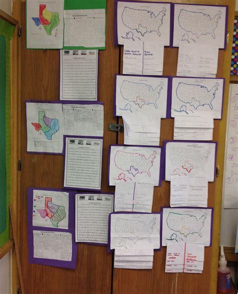 4th Grade Bilingual Social Studies Texas Regions Maps Spanish