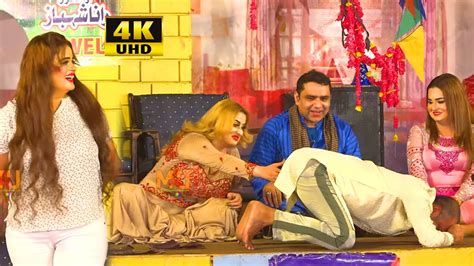 Qaiser Piya And Afreen Khan Sobia Khan Husnain Kaml New 4k Stage