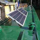Narrowboat Solar Panels Images