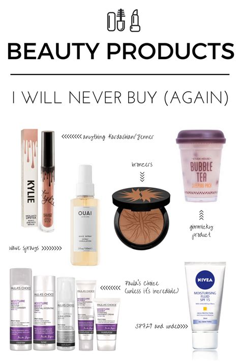 The Beauty Anti Haul Products I Will Never Buy Again Geeky Posh