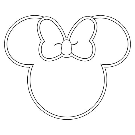 Free Printable Minnie Mouse Template